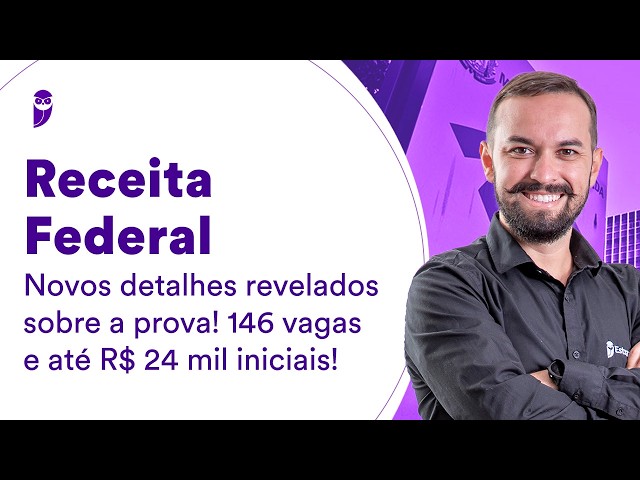 Receita Federal Exam: New details revealed about the test, 146 vacancies, and up to R$ 24,000 sta...