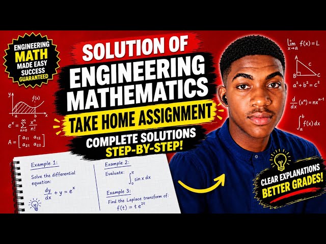 Engineering Mathematics PRACTICE PROBLEMS | Complete Step-by-Step Solutions 😱.