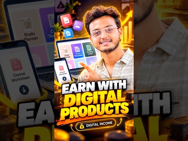 💰 Earn Money Online with Digital Products #digitalskills