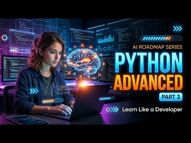 🚀Python Advanced (Part 3) | AI Roadmap Series | Learn Like a Developer | #scopeiit