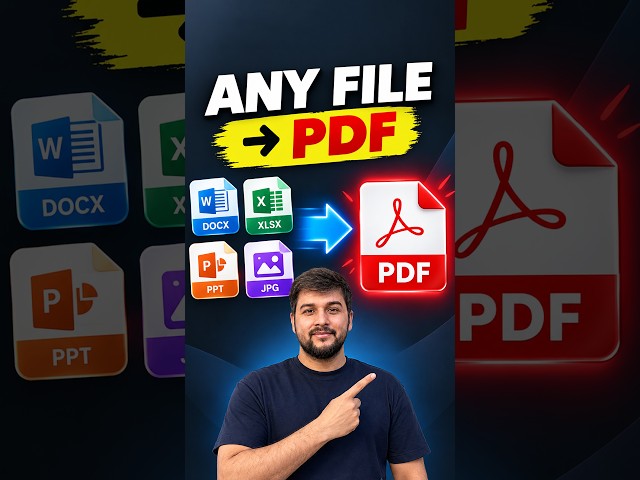 Convert ANY File to PDF in 2 Clicks Using Systweak PDF Editor! (Fast & Easy)