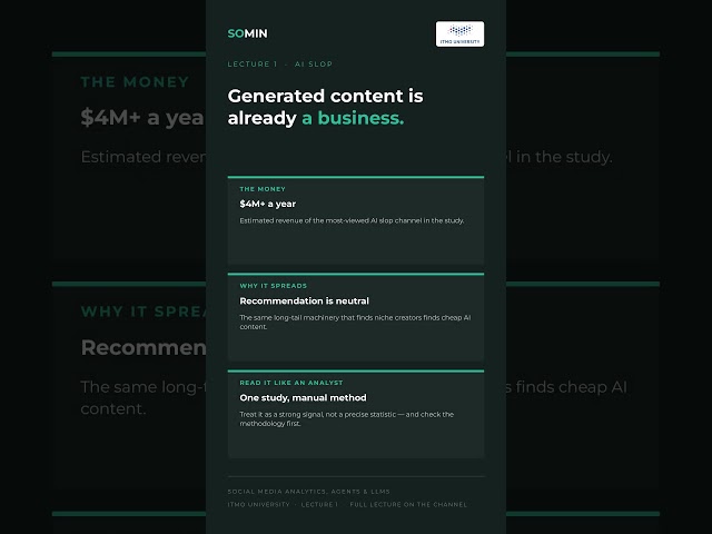 1 in 5 YouTube Shorts a new account sees is AI slop