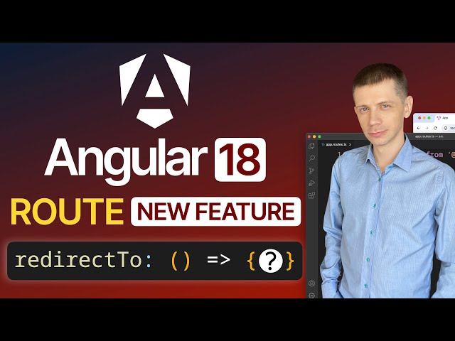 Angular 18 New Feature: Route Redirects with Functions