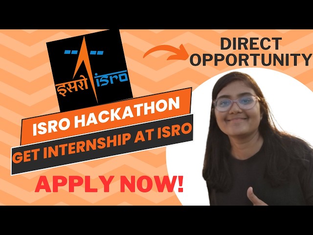 🚀 ISRO Direct Internship | No Resume Shortlisting | Everyone Eligible