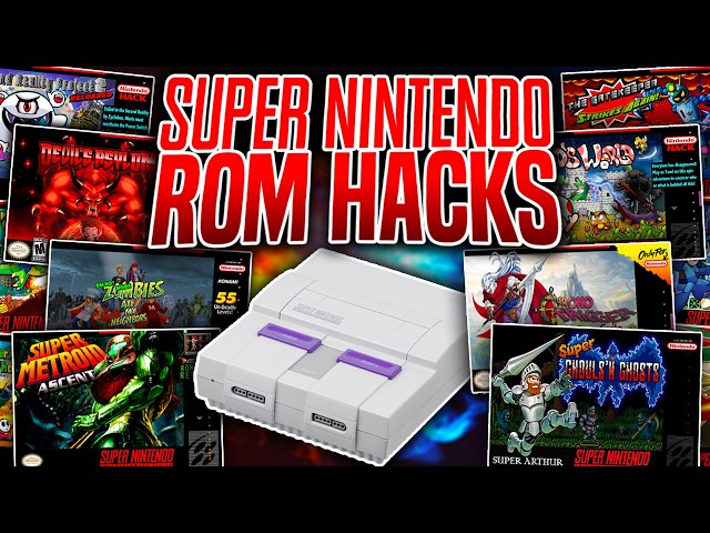 Super Nintendo Rom Hacks!