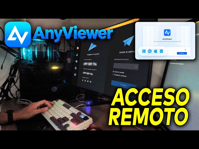 AnyViewer: La MEJOR Aplicación de Acceso Remoto Fácil y Rápido (Paso a Paso) | TUTORIAL EN ESPAÑOL