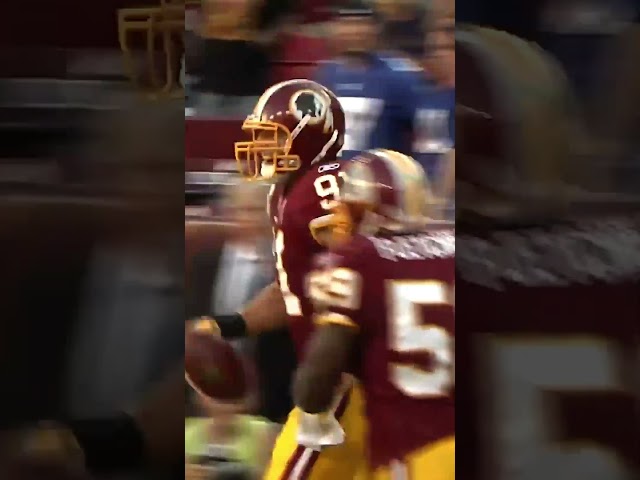 Kerrigan made quite the first impression 💪 #nfl #commanders #football #shorts #raisehail