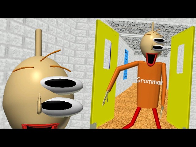 Grammar [minor spelling mistake] || Baldi's Basic's Mod