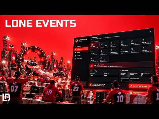 Lone Events | Advanced Event script | #qb #qbox #esx #fivem