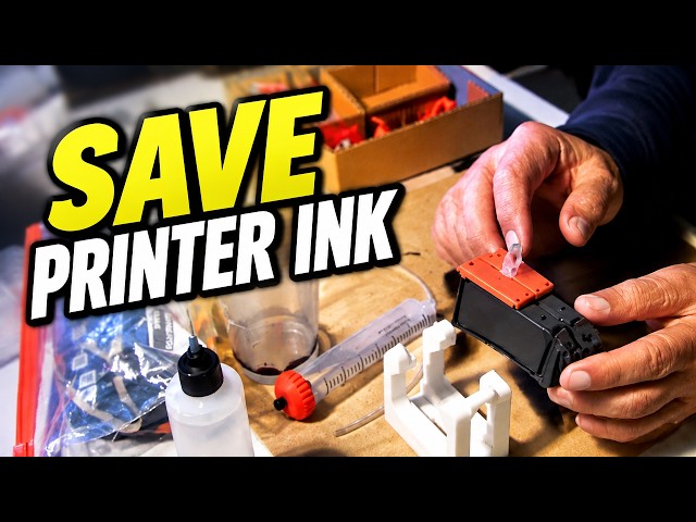 Don't Throw It Away! How to Flush and Refill PGI Cartridges