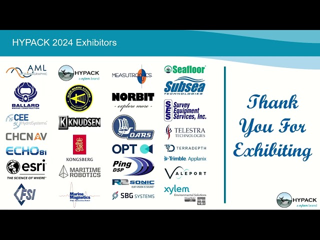 HYPACK 2024 Closing with Gerd Glang