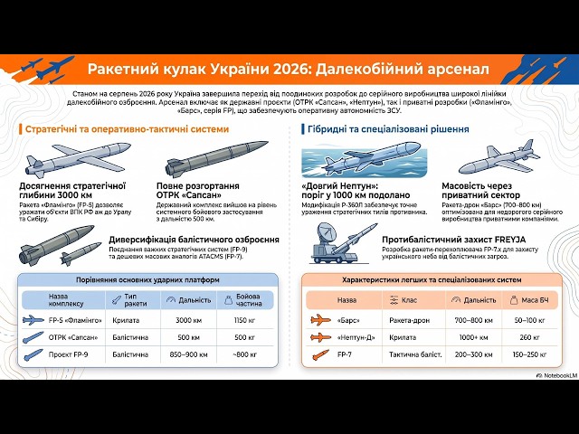 Ukraine’s Missile Fist: August 2026