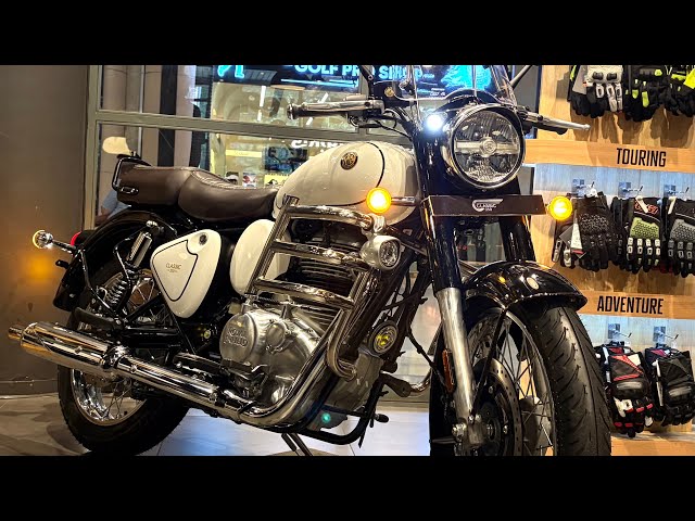 New 2026 Royal Enfield Classic 350 Signature White Detailed Review | On-Road Price & All Details