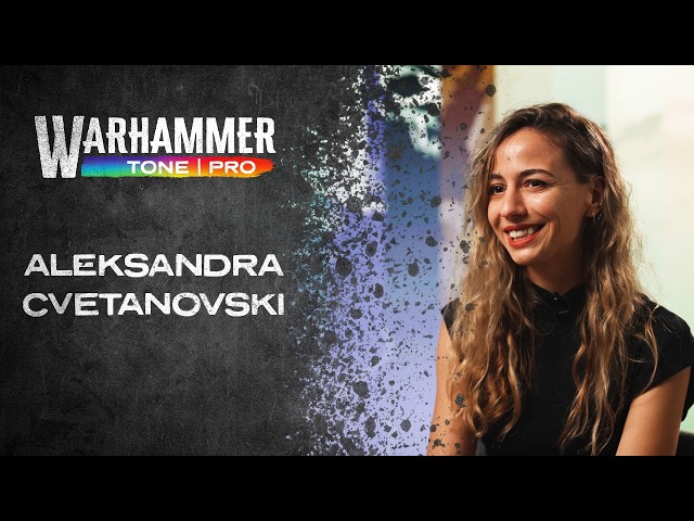 Craftworld Studio’s Aleksandra Cvetanovski Tests Warhammer Tone Pro | Warhammer