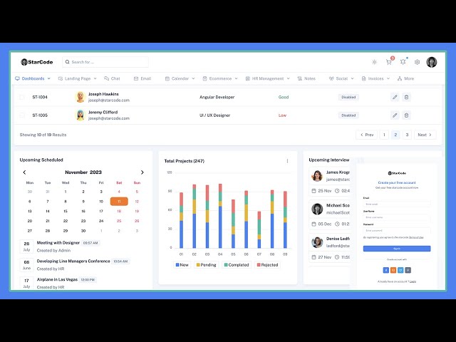 🚀 Laravel 12 Admin Dashboard – Clean & Responsive UI Demo