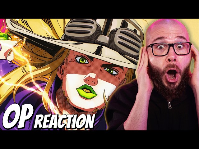 JoJo Part 7: Steel Ball Run Opening 1 REACTION | Anime Fan First Time Watching