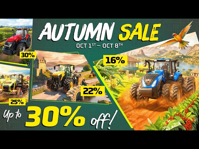 Want FS25 Cheaper? Giants Software Sales Event Inside!