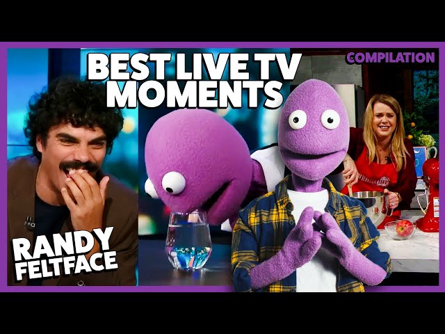Randy Feltface's Best Live TV Moments Compilation