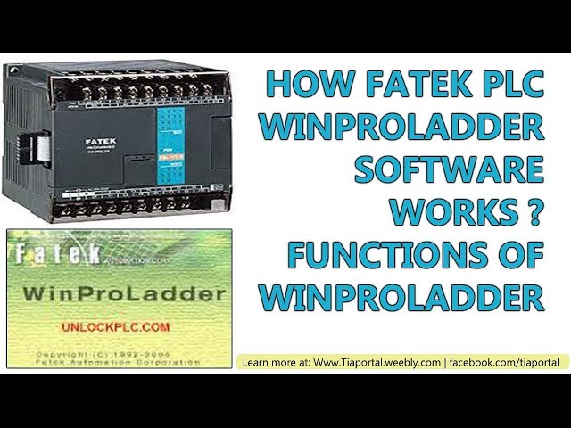 3- How Fatek PLC Programming Works? Winproladder Functions Details