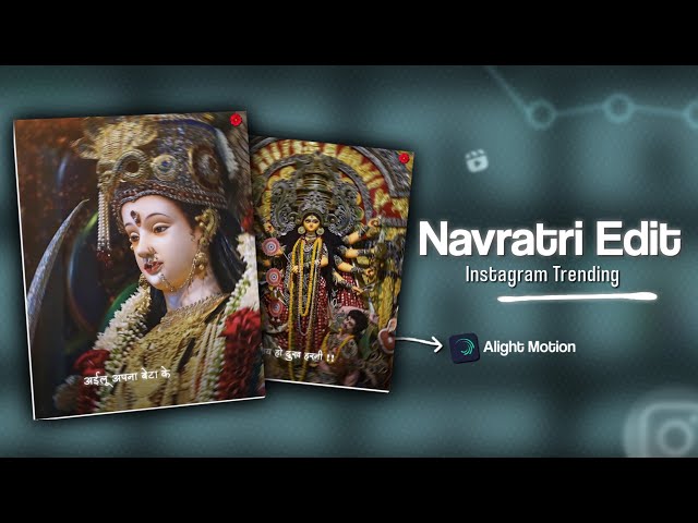 Trending Durga Puja Lyrics Video Editing | Alight Motion Tutorial 2026 | Durga Puja Status Editing