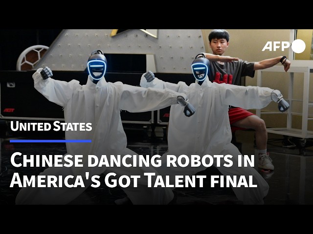 Chinese robots dance their way to America's Got Talent finale | AFP