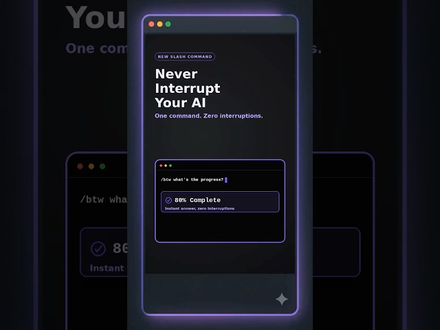 💬 Claude Code's slash Command (You're Missing This)
