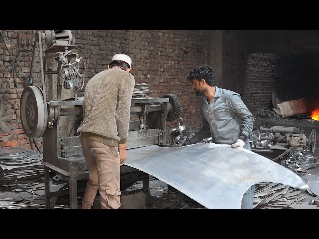 The Process of Mass Producing High Quality Cooking pots| Aluminium Recycling Process in Factory