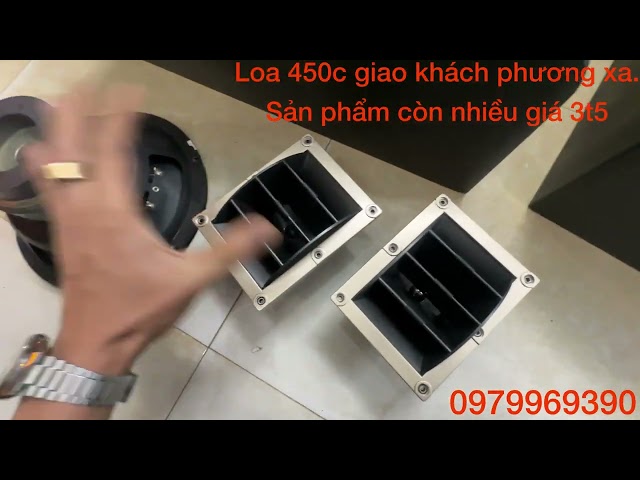 Loa 450c giao khách