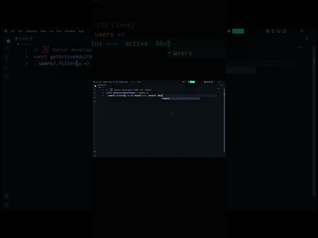 Stop Writing Code Like This 💀 #shorts