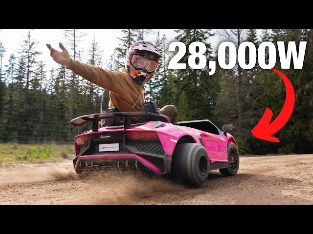 I Gave a Toy Car 140X the Power!
