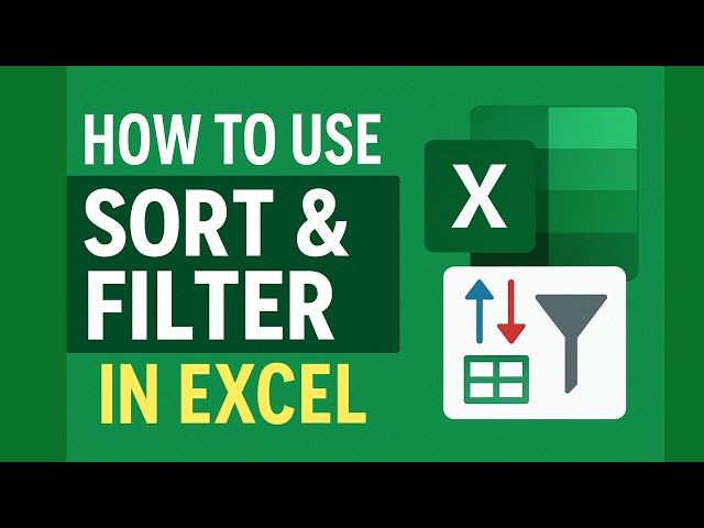 Excel Filtering Tricks That Actually Work | Date, Text, Number Filters