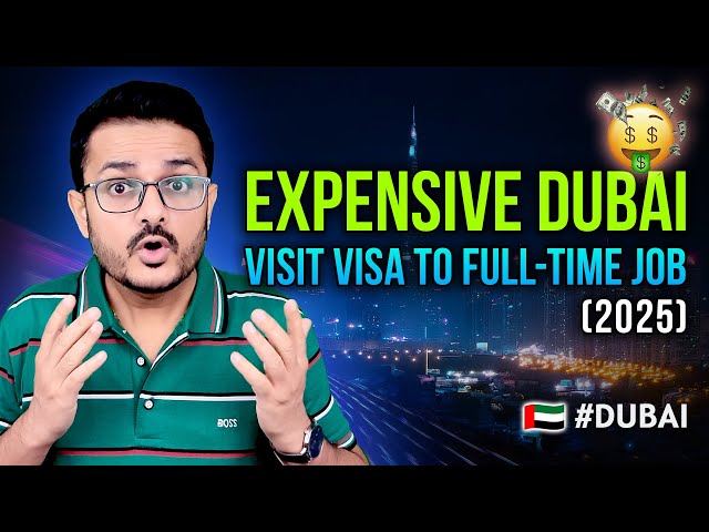🤑 Dubai Expenses Guide: Visit Visa to Settling Down 🏠 – Full Breakdown! 💼