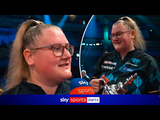 "I can't get enough of it!" Beau Greaves reacts after winning 2026 Women's World Matchplay title!