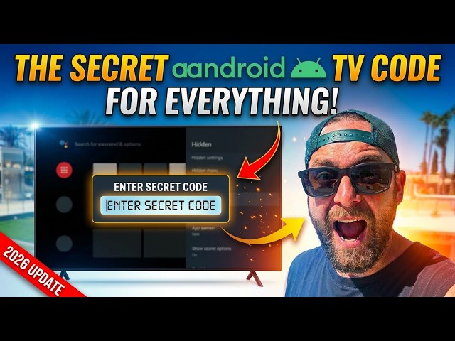 Secret ANDROID TV Code for EVERYTHING! (2026 UPDATE)