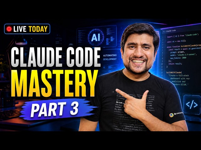 Claude Code Master Class Part 3