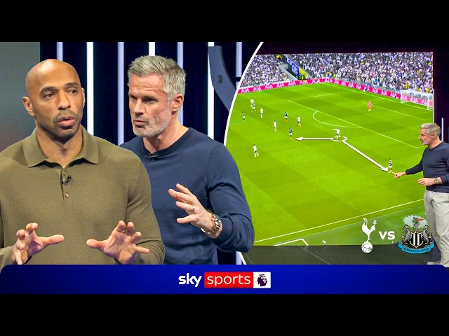 "Spurs did NOT know what to do" | Jamie Carragher & Thierry Henry on Newcastle's 2-0 win over Spurs