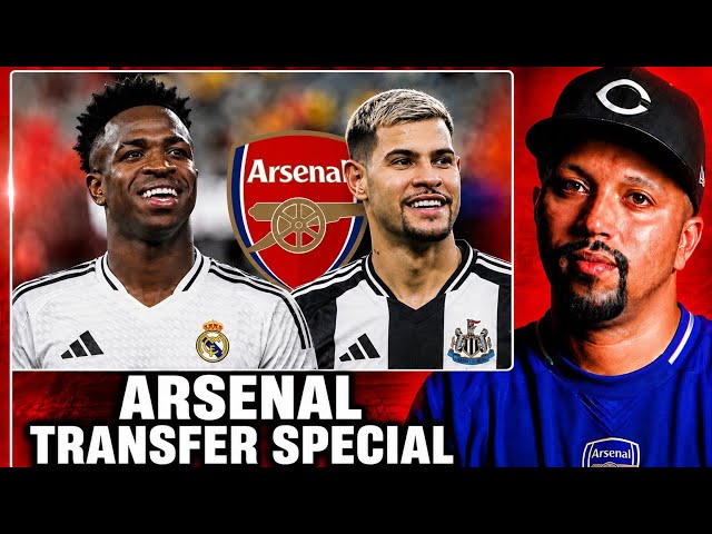 Arsenal Transfer Special Ft Ben Jacobs - Will Arsenal Sign Vini - When Will Bruno G Sign - New CB?