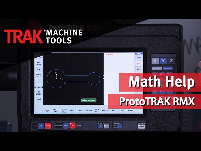 Math Help and the ProtoTRAK RMX