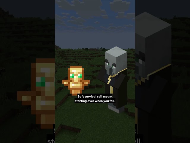 Minecraft used to have no totems
