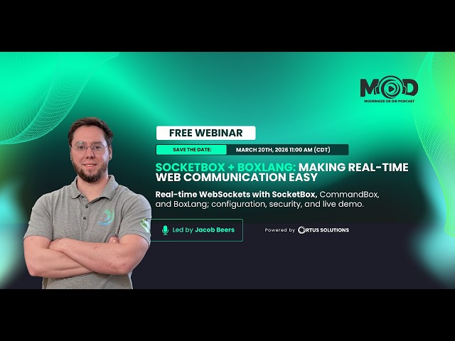 SocketBox + BoxLang: Making Real-Time Web Communication Easy (WebSockets)