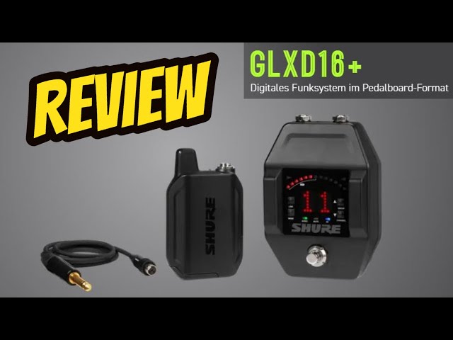Review: Shure GLXD16+ Dual Band Digital Wireless Guitar System in Pedalboard Format