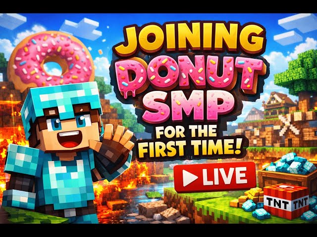 Donut smp first time day-2