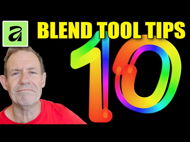 Affinity 3.3 - 10 Powerful BLEND TOOL Tips | How To