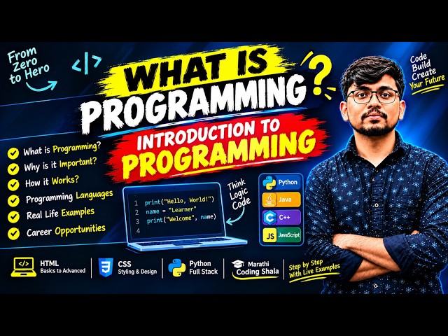 What is Programming? | Introduction to Programming | Programming Basics for Beginners
