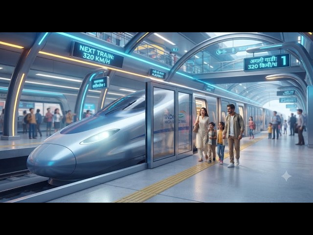 India Bullet Train Project Inside Look! Stations & Super Speed Tech Explained.