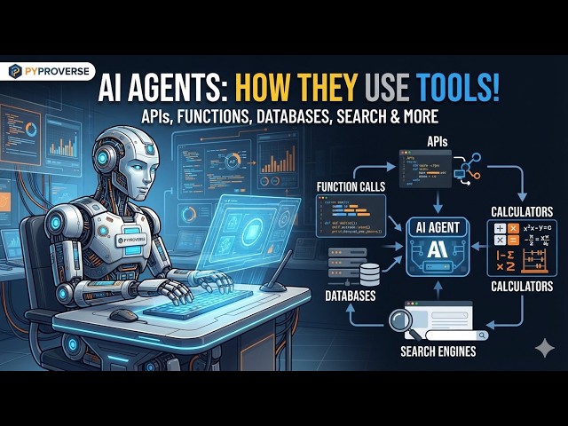 How AI Agents Use Tools | Tool Calling Explained | PYPROVERSE