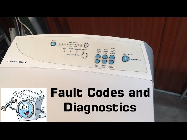 Reading Fault Codes and Diagnostics on Fisher Paykel Smart Drives.