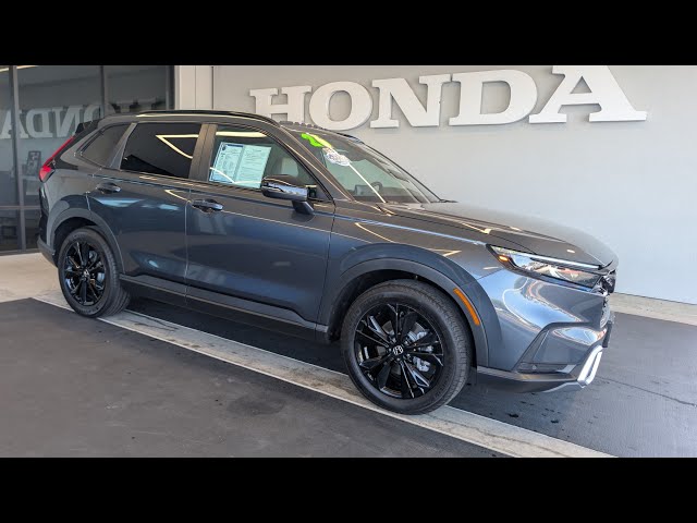 2026 Honda CR-V Hybrid Sport Touring Meteorite Gray Metallic 237087L