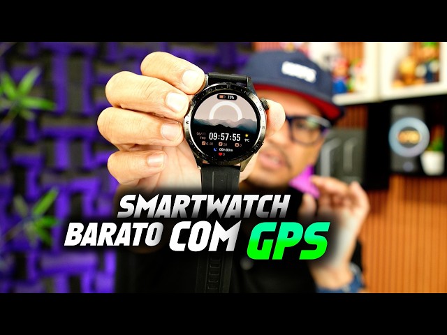 Smartwatch Barato com GPS Integrado! Vale a Pena? | AIWR Pepsi 1R