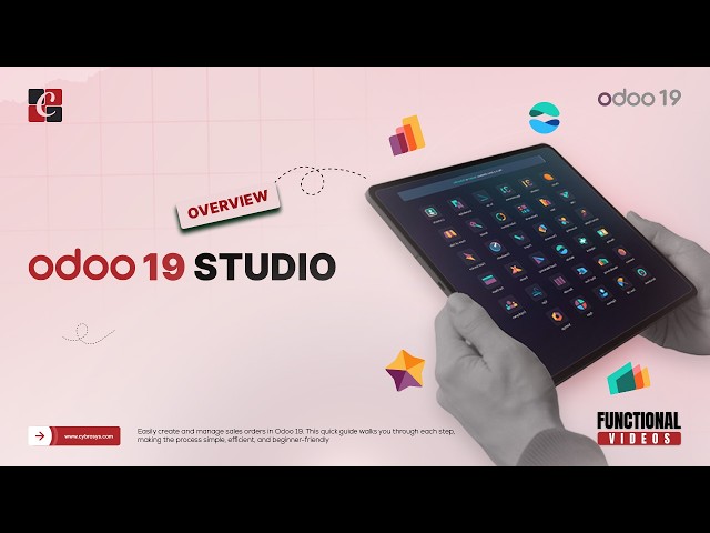 Odoo 19 Studio overview | Studio Guide | Odoo 19 Features & Tips | Odoo 19 Functional Tutorials